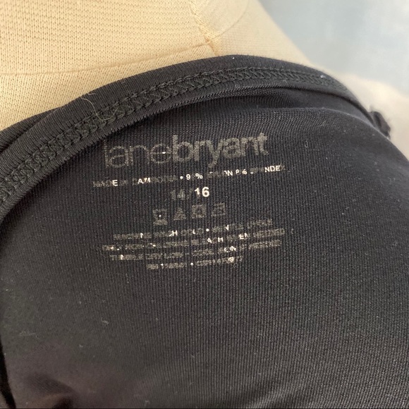 Lane Bryant Black Adjustable Tank Size 14/16 - Picture 4 of 4